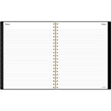 Radiate Weekly/monthly Planner, Stylized Solar-eclipse Artwork, 11 X 9.25, Black/gold Cover, 12-month (jan To Dec): 2025