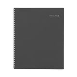 Dayminder Academic Monthly Desktop Planner, Twin-wire Binding, 11 X 8.5, Charcoal Cover, 12-month (july To June): 2023-2024