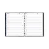 Dayminder Academic Monthly Desktop Planner, Twin-wire Binding, 11 X 8.5, Charcoal Cover, 12-month (july To June): 2023-2024