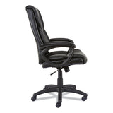 Alera Brosna Series Mid-back Task Chair, Supports Up To 250 Lb, 18.15" To 21.77 Seat Height, Black Seat/back, Black Base