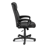 Alera Dalibor Series Manager Chair, Supports Up To 250 Lb, 17.5" To 21.3" Seat  Height, Black Seat/back, Black Base