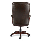 Alera Darnick Series Manager Chair, Supports Up To 275 Lbs, 17.13" To 20.12" Seat Height, Brown Seat/back, Brown Base