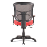 Alera Elusion Series Mesh Mid-back Swivel/tilt Chair, Supports Up To 275 Lb, 17.9" To 21.8" Seat Height, Red