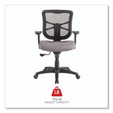 Alera Elusion Series Mesh Mid-back Swivel/tilt Chair, Supports Up To 275 Lb, 17.9" To 21.8" Seat Height, Gray Seat