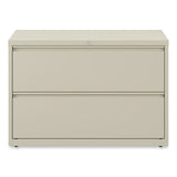 Lateral File, 2 Legal/letter-size File Drawers, Putty, 42" X 18.63" X 28"