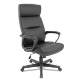 Alera Oxnam Series High-back Task Chair, Supports Up To 275 Lbs, 17.56" To 21.38" Seat Height, Black Seat/back, Black Base