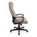 Alera Oxnam Series High-back Task Chair, Supports Up To 275 Lbs, 17.56" To 21.38" Seat Height, Tan Seat/back, Black Base