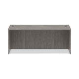 Alera Valencia Series Straight Front Desk Shell, 71" X 35.5" X 29.63", Gray