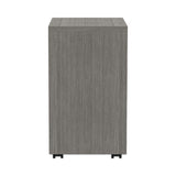 Alera Valencia Series Mobile Pedestal File, Left/right, 3-drawer: Box/box/file, Legal/letter, Gray, 15.88 X 20.5 X 28.39