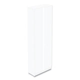 Five-shelf Bookcase, 27.56" X 11.42" X 77.56", White