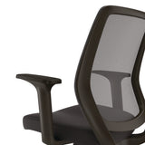 Wessex Ergonomic Fabric Mesh Swivel Task Chair, Supports Up To 275 Lbs, 17.09 To 20.83 Seat Height, Black Seat/back/base