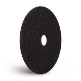 Stripping Pads, 12" Diameter, Black, 5/carton