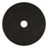 Stripping Pads, 12" Diameter, Black, 5/carton