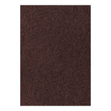 Dominator Strip Pad, 14 X 20, Burgundy, 5/carton