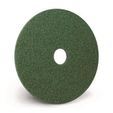 Black Diamond 3000 Grit Diamond Pad, 13" Diameter, Black/green, 2/carton