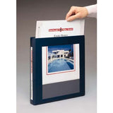 Framed View Heavy-duty Binders, 3 Rings, 1" Capacity, 11 X 8.5, Black, 12/carton