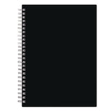 Enterprise Weekly/monthly Notes Planner, 8.63" X 5.88", Black Cover, 12-month (jan To Dec): 2025