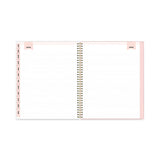 Day Designer Coming Up Roses Create-your-own Cover Weekly/monthly Planner, 11 X 8.5, Blush/cream Cover,12-month(jan-dec):2024