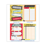 Teacher Planner, Weekly/monthly, Two-page Spread (seven Classes), 11 X 8.5, Multicolor Cover, 2022-2023