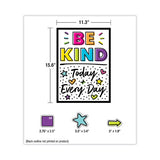 Calendar Bulletin Board Set, Kind Vibes, 129 Pieces