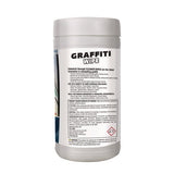 Graffiti Wipe, 1-ply, 12 X 9.5, Mild Scent, Purple, 6/carton