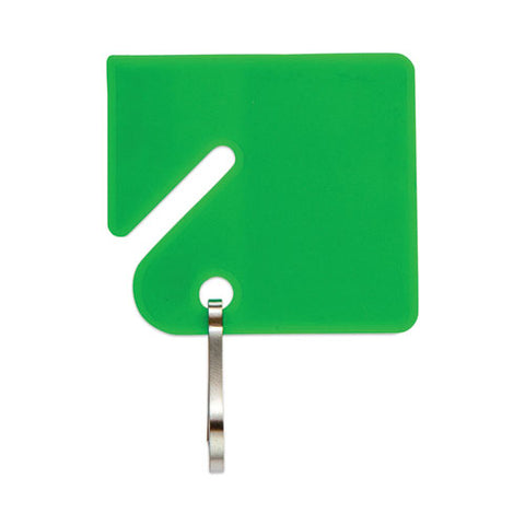 Key Tags, Blue/green/red/yellow, 20/pack, 3 Packs/carton