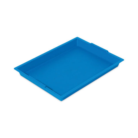 Little Artist Antimicrobial Finger Paint Tray, 16 X 1.8 X 12, Blue