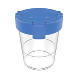 Antimicrobial No Spill Paint Cup, 3.46 W X 3.93 H, Blue