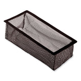 Register Nets, 4 X 10 X 0.1, Black