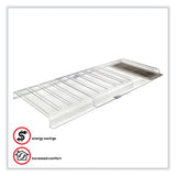 Under Furniture Air Deflector, 11 X 20 X 1.25, Clear