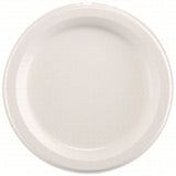 Heavy-weight Paper Plates, 10" Dia, White, 125/pack, 4 Packs/carton