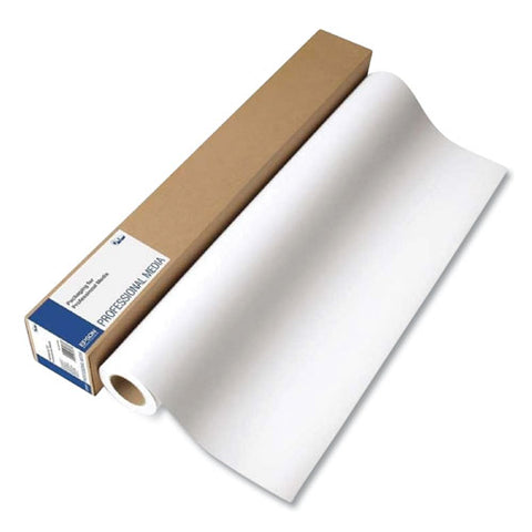 Premium Photo Paper Roll, 10 Mil, 60" X 100 Ft, High-gloss Bright White