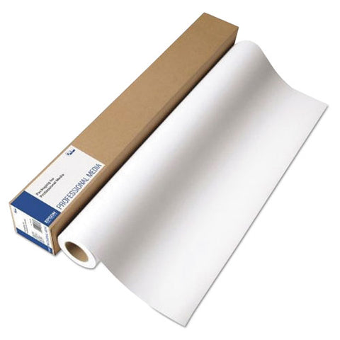 Gs Production Canvas Satin Paper Roll, 16.5 Mil, 60" X 150 Ft, Satin White