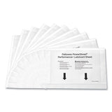 Powershred Performance+ Lubricant Sheets, 8.5 X 6, 10/pack