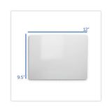 Dry Erase Board, 12 X 9.5, White Surface, 12/pack