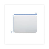 Dry Erase Board, 9 X 6, White Surface, 24/pack