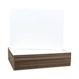 Dry Erase Board, 12 X 9, White Surface, 24/pack