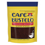 Cafe Bustelo Instant Coffee, Espresso, 3.5 Oz Packet, 24/carton