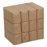 Interfold Napkin Refills, 1-ply, 13 X 8.5, Brown, 900 Napkins/pack, 12 Packs/carton