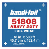 Heavy Duty Aluminum Foil, 18" X 500 Ft