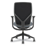 Flexion Mesh Back Task Chair, Supports Up To 300 Lb, 14.81" To 19.7" Seat Height, Black/basalt