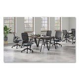 Flexion Mesh Back Task Chair, Supports Up To 300 Lb, 14.81" To 19.7" Seat Height, Black/basalt