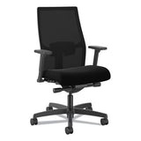 Ignition 2.0 4-way Stretch Mid-back Mesh Task Chair, Supports Up To 300 Lb, 17" To 21" Seat Height, Black