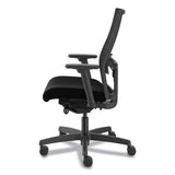 Ignition 2.0 4-way Stretch Mid-back Mesh Task Chair, Supports Up To 300 Lb, 17" To 21" Seat Height, Black