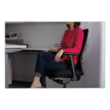 Ignition 2.0 4-way Stretch Mid-back Mesh Task Chair, Supports Up To 300 Lb, 17" To 21" Seat Height, Black