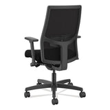 Ignition 2.0 4-way Stretch Mid-back Mesh Task Chair, Supports Up To 300 Lb, 17" To 21" Seat Height, Black