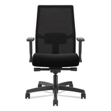 Ignition 2.0 4-way Stretch Mid-back Mesh Task Chair, Supports Up To 300 Lb, 17" To 21" Seat Height, Black