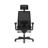 Ignition 2.0 4-way Stretch Mesh Back And Seat Task Chair, Supports Up To 300 Lb, 17" To 21" Seat, Black Seat, Black Base