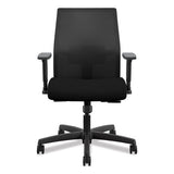 Ignition 2.0 4-way Stretch Low-back Mesh Task Chair, Supports Up To 300 Lb, 16.75" To 21.25" Seat Height, Black