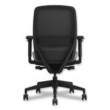 Nucleus Series Recharge Task Chair, 16.63 To 21.13 Seat Height, Frost Seat, Black Back, Black Base